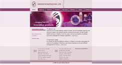 Desktop Screenshot of innovativebiotechng.com